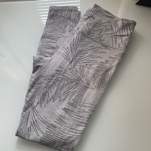 Athleta Organic Cotton Palm Leggings